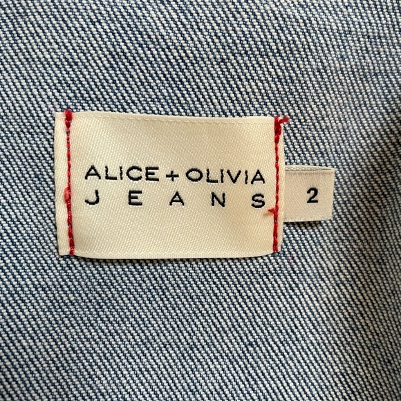 Alice and Olivia Dahlia Cargo Mini Dress - Picture 6 of 6